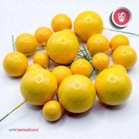 bolas-decorativas-amarela